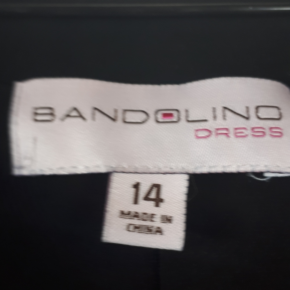 2/$15 Bandolino Black Cap Sleeve Casual Dress - Picture 3 of 4